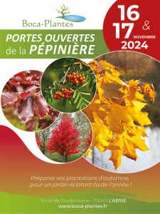 Flyers Boca-plantes Portes ouvertes