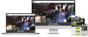 Création de site internet Pierre et Jardin