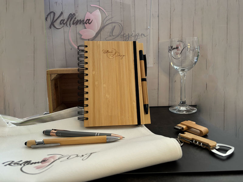 Personnalisation Gravure et impression UV à Moncoutant à Kallima Web design