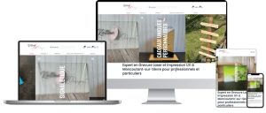 Création de site commerce impression dur objet